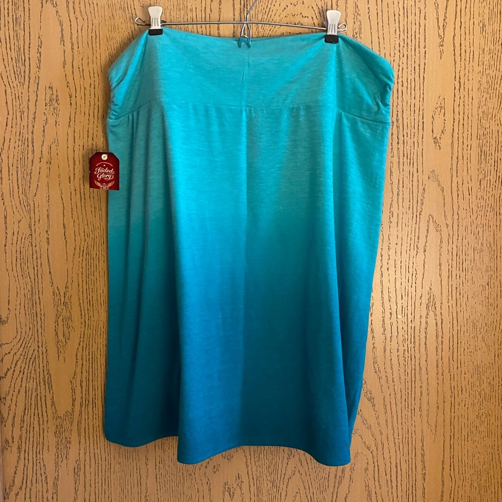NWT Faded Glory MIDI Skirt, Size XL (16-18)